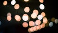 Defocused lights background abstract bokeh lights Royalty Free Stock Photo