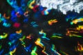 Defocused multicolor lights abstract background