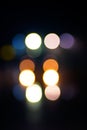 Defocused night lighting