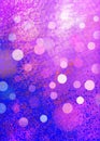 Defocused Purple bokeh vertical banner background