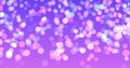 Defocused purple lights background photo. Lights background. abstract purple sky background with bokeh light effect