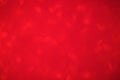Defocused red glitter background. Abstract red defocus light Royalty Free Stock Photo