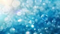 Defocused tranquility Soft unfocused glimmers of bubbles floating in a serene underwater scene inducing a sense of calm