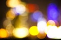 Defocused urban abstract texture bokeh