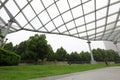 Deformed Metal Frame Structures in Parks Royalty Free Stock Photo