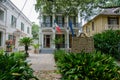 Degas House on Esplanade Avenue in New Orleans Royalty Free Stock Photo