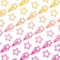 Degraded line nice shooting star art background