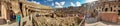 360 degree circular panorama inside the Colosseum or Coliseum in Royalty Free Stock Photo