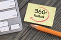 360 degree feedback Royalty Free Stock Photo