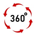 360 degree icon