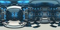 360 degree labyrinth, abstract maze background, equirectangular projection, environment map