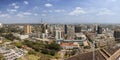 180 degree panorama of Nairobi, Kenya Royalty Free Stock Photo