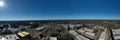 Panoramic view of Duluth skyline Royalty Free Stock Photo