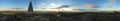 360 degree Panoramic view from the Swedish mountain Ansaett