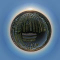 360 degree shot of The Netherlands, Broek op Langedijk, Oosterdel, a shpere