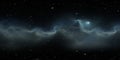 360 degree stellar system and nebula. Panorama, environment 360ÃÂ° HDRI map. Equirectangular projection, spherical panorama Royalty Free Stock Photo