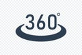 360 Degree Vector icon