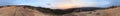 A 360 degree view of the mountains from Top of the World Royalty Free Stock Photo