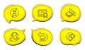 360 degrees, Cashback and Atm money icons set. Human resources sign. Vector Royalty Free Stock Photo