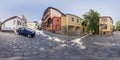 360 degrees panorama of House-museum Nedkovich in Plovdiv, Bulgaria