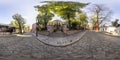 360 degrees panorama of the House-Museum Zlatyu Boyadzhiev in Pl