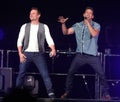 98 Degrees perform in concert Royalty Free Stock Photo