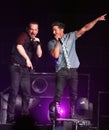 98 Degrees perform in concert Royalty Free Stock Photo