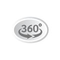 360 degrees view loop vector icon