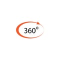 360 degress Royalty Free Stock Photo