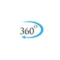 360 degress Royalty Free Stock Photo