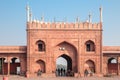 The Northeast entrance to Jama Masjid mosque in Dehli