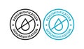 Dehumidification badge logo icon