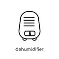 Dehumidifier icon from Furniture and household collection.