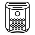 Dehumidifier icon, outline style