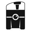 Dehumidifier icon, simple style