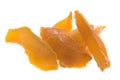 Dehydrated Sliced Mango Isolated