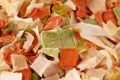 Dehydrated vegetables Royalty Free Stock Photo