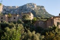 Deia traditional stone village in Majorca Tramuntana mountain Balearic Spain.Beautiful village in Mallorca Deia Royalty Free Stock Photo