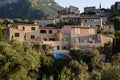 Deia traditional stone village in Majorca Tramuntana mountain Balearic Spain.Beautiful village in Mallorca Deia Royalty Free Stock Photo