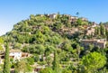 Deia village cityscape on Mallorca island, Spain Royalty Free Stock Photo