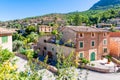 Deia village cityscape, Mallorca island, Spain Royalty Free Stock Photo