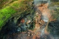 Deildartunguhver geothermal Spring Royalty Free Stock Photo