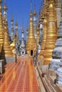 In-Dein-Pagoda Forest on Lake Inle