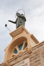 Deir Rafat or Shrine of Our Lady Queen of Palestine - Catholic monastery in central Israel Royalty Free Stock Photo