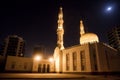 Deira City Center Mosque at Night, Dubai, UAE