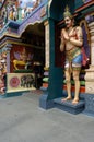 DEITIES SEEN IN AN INDIAN TEMPLE