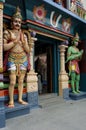 DEITIES SEEN IN AN INDIAN TEMPLE