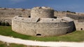 Del Carretto Bastion also known as Post of Italy, fortifications of Rhodes, the Old Town of Rhodes, Greece Royalty Free Stock Photo