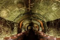 Del Dotto Historic Winery Caves in Napa Valley. Royalty Free Stock Photo