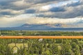 Del Valle Viewpoint, Los Antiguos, Argentina Royalty Free Stock Photo